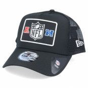 New Era - NFL Svart trucker Keps - NFL Wordmark Black/White Trucker @ Hatstore