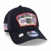 New Era - NFL Svart trucker Keps - NFL21 Salute To Service 9TWENTY Black/Camo Trucker @ Hatstore