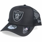 New Era - NFL Svart trucker Keps - Oakland Raiders Tonal Black/Charcoal Trucker @ Hatstore