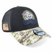 New Era - NFL Svart trucker Keps - Tennessee Titans M 9FORTY NFL Salute To Service 22 Black/Camo Trucker @ Hatstore