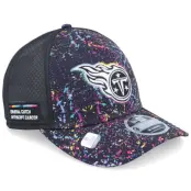 New Era - NFL Svart trucker Keps - Tennessee Titans NFL Crucial Catch 9FORTY Black A-Frame Trucker @ Hatstore