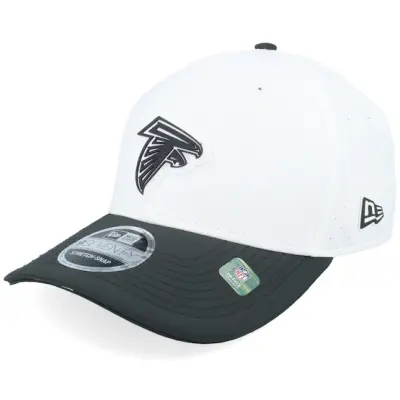 New Era - NFL Vit adjustable Keps - Atlanta Falcons NFL 25 Training 9SEVENTY White/Black Adjustable @ Hatstore