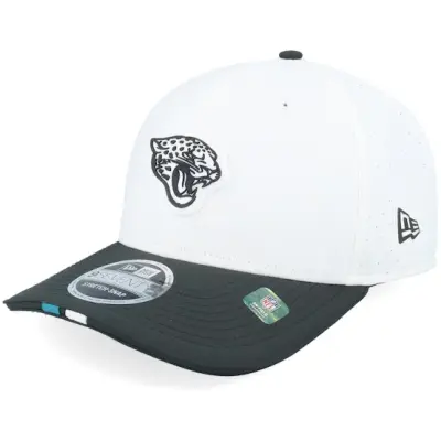 New Era - NFL Vit adjustable Keps - Jacksonville Jaguars NFL 25 Training 9SEVENTY White/Black Adjustable @ Hatstore