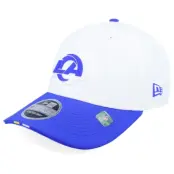 New Era - NFL Vit adjustable Keps - Los Angeles Rams NFL 25 Training 9SEVENTY White/Royal Adjustable @ Hatstore