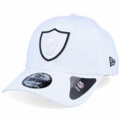 New Era - NFL Vit adjustable Keps - Oakland Raiders 9Forty White/Black Adjustable @ Hatstore