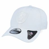 New Era - NFL Vit adjustable Keps - Oakland Raiders NFL 39Thirty White/White Flexfit @ Hatstore