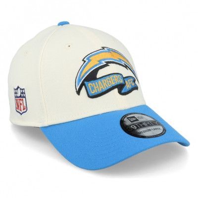 New Era - NFL Vit flexfit Keps - Los Angeles Chargers NFL22 Sideline 39THIRTY White/Blue Flexfit @ Hatstore