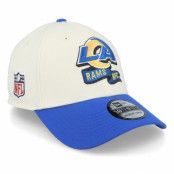 New Era - NFL Vit flexfit Keps - Los Angeles Rams NFL22 Sideline 39THIRTY White/Blue Flexfit @ Hatstore