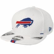 New Era - NFL Vit snapback Keps - Buffalo Bills 9Fifty On Field 19 Training White Snapback @ Hatstore