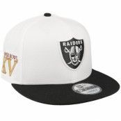 New Era - NFL Vit snapback Keps - Las Vegas Raiders White Crown Patches 9FIFTY La White/Black Snapback @ Hatstore