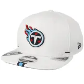 New Era - NFL Vit snapback Keps - Tennessee Titans 9Fifty On Field 19 Training White Snapback @ Hatstore