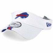 New Era - NFL Vit visor Keps - Buffalo Bills On Field 19 Training White Visor @ Hatstore