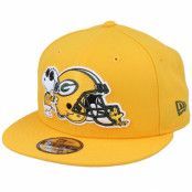 New Era - Svart snapback Keps - 950 Nfl Peanuts Grepac A Gold Snapback @ Hatstore