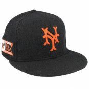 New Era - MLB Svart fitted Keps - New York Giants Wool 59FIFTY Black Fitted @ Hatstore