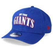 New Era - NFL Blå adjustable Keps - New York Giants NFL Pre Curved 9Fifty Royal Adjustable @ Hatstore