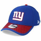 New Era - NFL Blå flexfit Keps - New York Giants Sideline 39Thirty Royal Blue Flexfit @ Hatstore