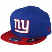 New Era - NFL Blå snapback Keps - New York Giants Contrast Team 9Fifty Blue/White/Red Snapback @ Hatstore