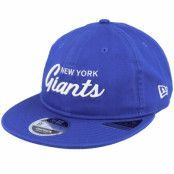 New Era - NFL Blå snapback Keps - New York Giants NFL Retro 9FIFTY Royal Snapback @ Hatstore