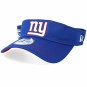 New Era - NFL Blå visor Keps - New York Giants On Field 19 Blue Visor @ Hatstore