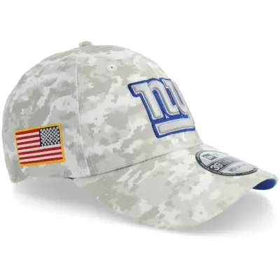 New Era - NFL Camo fitted Keps - New York Giants 39THIRTY NFL Salute To Service Camo Fitted @ Hatstore