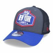 New Era - NFL Grå flexfit Keps - New York Giants 39Thirty NFL21 Draft Dark Grey/Blue Flexfit @ Hatstore