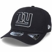 New Era - NFL Svart adjustable Keps - Hatstore Exclusive x New York Giants Essential 9Fifty Stretch Black Adjustable @ Hatstore