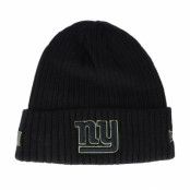 New Era - NFL Svart cuff Beanie - New York Giants Salute To Service NFL 20 Knit Black Cuff @ Hatstore