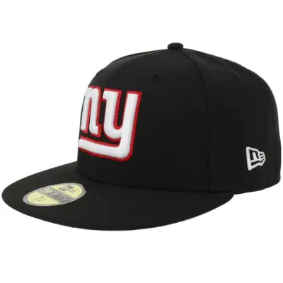 New Era - NFL Svart fitted Keps - Hatstore Exclusive x New York Giants 59FIFTY Black Fitted @ Hatstore