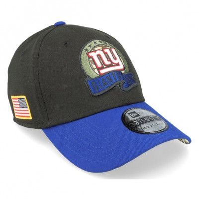 New Era - NFL Svart flexfit Keps - New York Giants M 39THIRTY NFL Salute To Service 22 Black/Royal Flexfit @ Hatstore