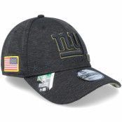 New Era - NFL Svart flexfit Keps -"New York Giants Salute To Service 39Thirty NFL 20 Heather Black Flexfit"@ Hatstore