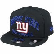 New Era - NFL Svart snapback Keps - New York Giants NFL 20 Draft Alt 9Fifty Black Snapback @ Hatstore