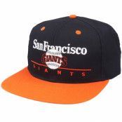 Twins Enterprise - MLB Svart snapback Keps - New York Giants Classic Mlb Vintage Black/Orange Snapback @ Hatstore