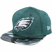 Keps Philadelphia Eagles Draft 2017 9Fifty Dark mint Snapback - New Era - Grön Snapback
