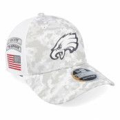 New Era - NFL Camo adjustable Keps - Philadelphia Eagles Nfl24 Salute To Service 9FORTY Camo/White Adjustable @ Hatstore