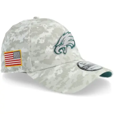 New Era - NFL Camo fitted Keps - Philadelphia Eagles NFL 39THIRTY Salute To Service Camo Fitted @ Hatstore
