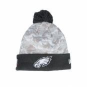 New Era - NFL Camo pom Beanie - Philadelphia Eagles Nfl24 Salute To Service Camo/Graphite Pom @ Hatstore