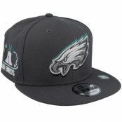 New Era - NFL Grå snapback Keps - Philadelphia Eagles NFL24 Draft 9FIFTY Grey/Teal Snapback @ Hatstore