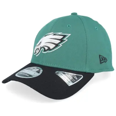 New Era - NFL Grön adjustable Keps - Philadelphia Eagles NFL 9FORTY Pine Green/Black Adjustable @ Hatstore