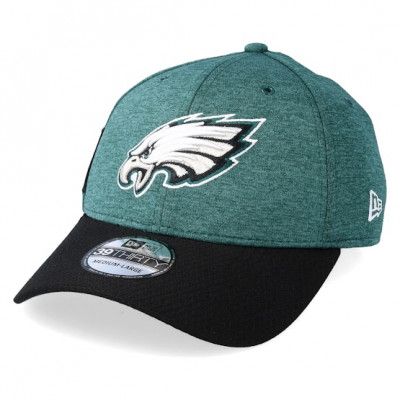 New Era - NFL Grön flexfit Keps - Philadelphia Eagles 39Thirty On Field Green/Black Flexfit @ Hatstore
