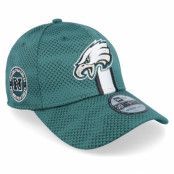 New Era - NFL Grön flexfit Keps - Philadelphia Eagles Nfl24 Sideline 39THIRTY Teal Flexfit @ Hatstore