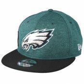 New Era - NFL Grön snapback Keps - Philadelphia Eagles 9Fifty On Field Dark Teal/Black Snapback @ Hatstore