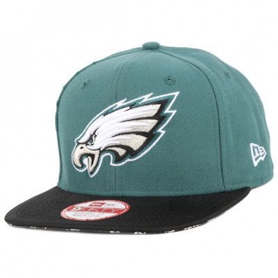 New Era - NFL Grön snapback Keps - Philadelphia Eagles NFL Sideline 9Fifty Snapback @ Hatstore