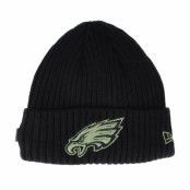 New Era - NFL Svart cuff Beanie - Philadelphia Eagles Salute To Service NFL 20 Knit Black Cuff @ Hatstore