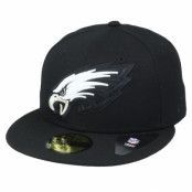 New Era - NFL Svart fitted Keps - Philadelphia Eagles Elements 2.0 Black/White Fitted @ Hatstore