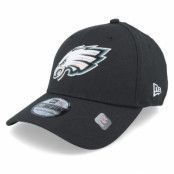 New Era - NFL Svart flexfit Keps - Philadelphia Eagles NFL Team Logo 39THIRTY Black Flexfit @ Hatstore