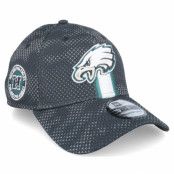 New Era - NFL Svart flexfit Keps - Philadelphia Eagles Nfl24 Sideline 39THIRTY Black Flexfit @ Hatstore