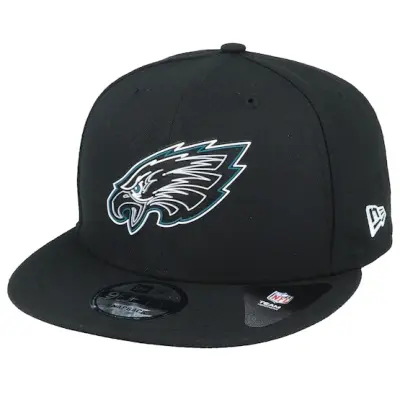 New Era - NFL Svart snapback Keps - Philadelphia Eagles NFL 20 Draft Official 9Fifty Black Snapback @ Hatstore