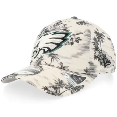 New Era - NFL Vit adjustable Keps - Philadelphia Eagles Tropics 19TWENTY Off White A-frame Adjustable @ Hatstore