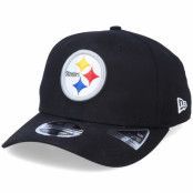 New Era - NFL Svart adjustable Keps - Pittsburgh Steelers Team Stretch 9Fifty Black/White Adjustable @ Hatstore