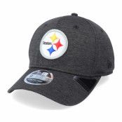 New Era - NFL Svart adjustable Keps - Pittsburgh Steelers Tonal Shadow Tech 9Fifty Black Adjustable @ Hatstore